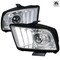 Spec-D Tuning 05-09 Ford Mustang Light Bar Projector Headlights, LHP-MST05-G2-TM LHP-MST05-G2-TM - alternate 1